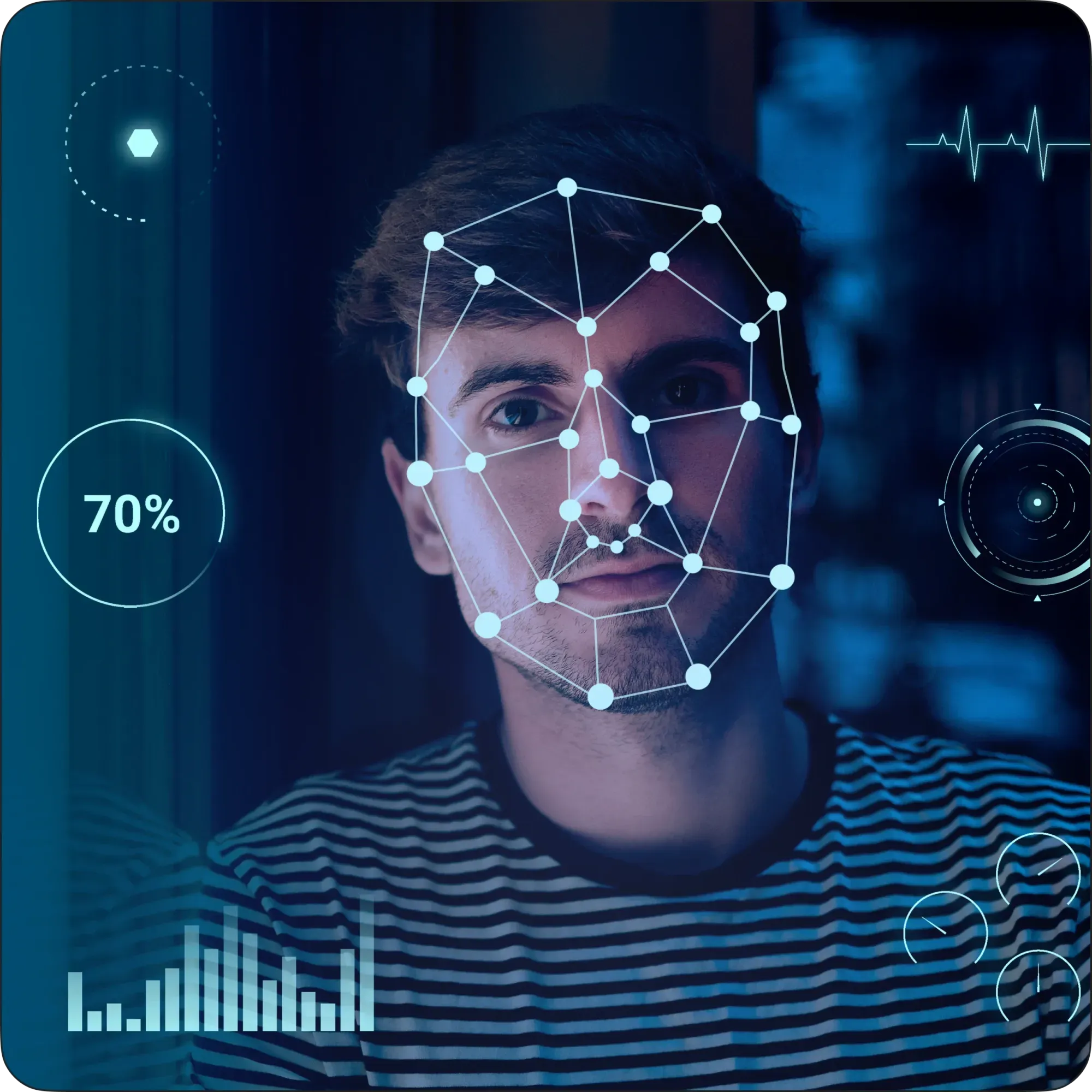 AI Facial Recognition Analysis - RagMetrics AI Judge